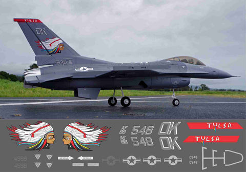F-16 Tulsa Vipers Graphics Set