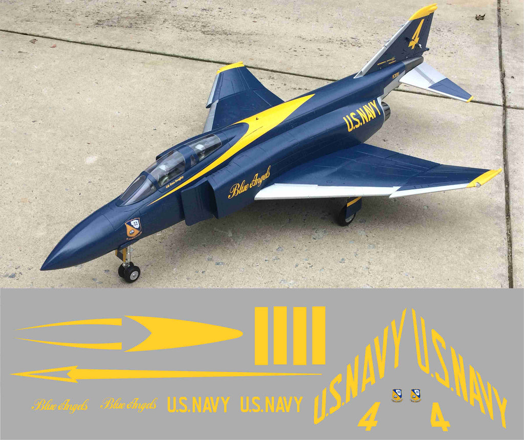 F-4 Phantom Blue Angels Graphics Set – Callie Graphics