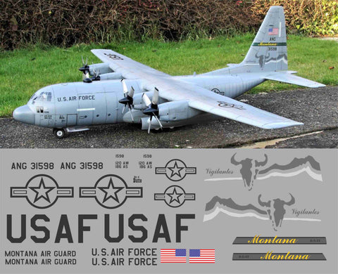 C-130 Montana Air Guard Graphics Set