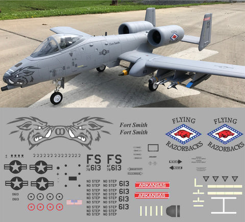 A-10 Flying Razorbacks Graphics Set