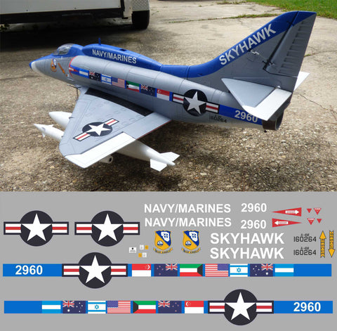 A-4M Skyhawk "The Last Skyhawk" BuNo 160264 Graphics Set