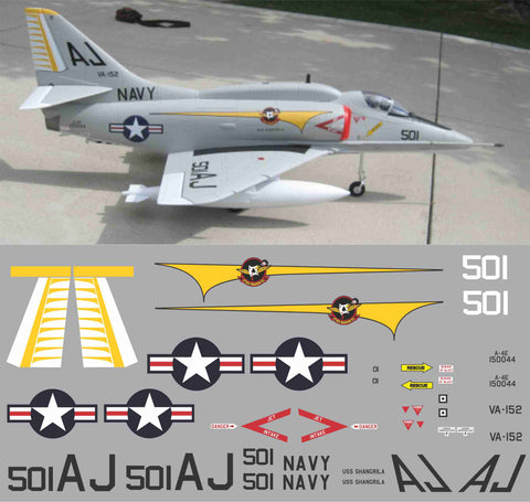 A-4E Skyhawk VA-152 BuNo 150044 Graphics Set