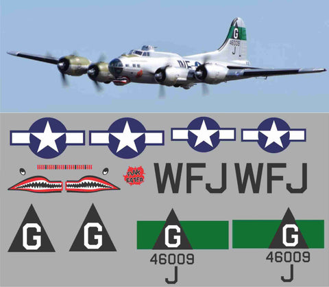 B-17 Flax Eater Graphics Set