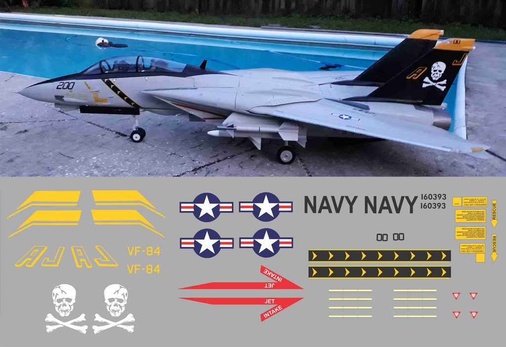 Forces Of Valor 1/200 WJ-831109 - Section I Deck + F-14 VF-84 Jolly Rogers 7427265103988 Forces Of Valor 1/200 WJ-831109 - Section I Deck + F-14 VF-84 Jolly Rogers 7427265103988