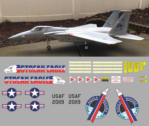 F-15 Streak Eagle Graphics Set