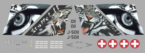 F-18 2012 Swiss Tiger Meet Graphics Set