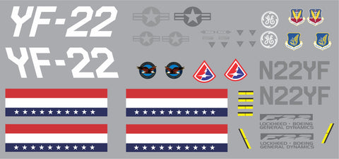 F-22 N22YF Graphics Set