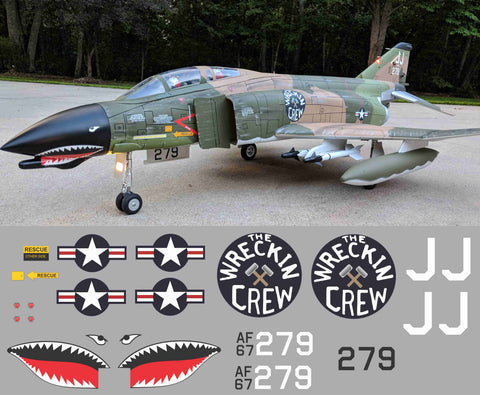 F-4 Phantom Wrecking Crew Graphics Set