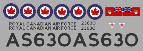 F-86 RCAF AS630 Graphics Set