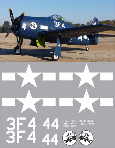 F8F-1 Bearcat VF-3 Graphics Set