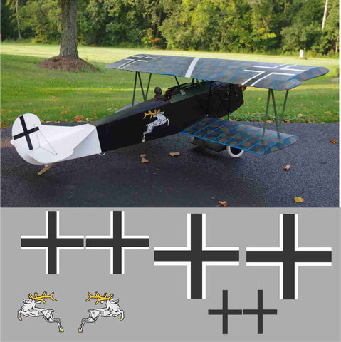 Fokker DV.II White Stag Graphics Set