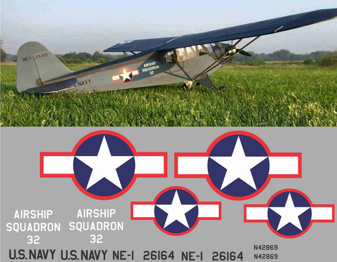 L-4 Grasshoper Airship Squadron #32 Graphics Set