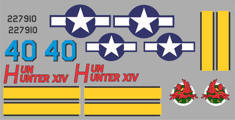P-47 Hun Hunter XIV Graphics Set