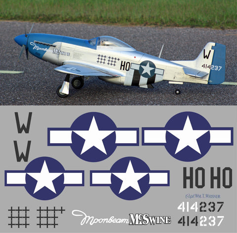 P-51D Moonbeam McSwine Graphics Set