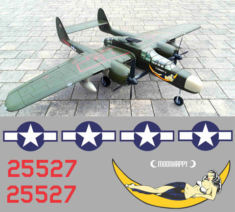 P-61 Moonhappy Graphics Set