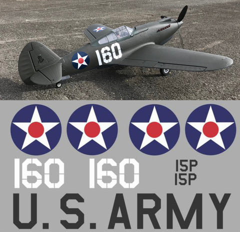 P-40 Pearl Harbor #160 Graphics Set