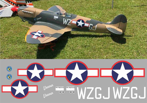 Spitfire "Eleanor" WZGJ Graphics Set