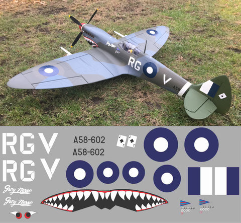 Spitfire "Grey Nurse" RGV A58-602 Graphics Set
