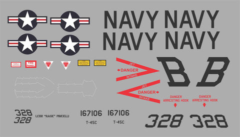 T-45C BuNo 167106 Graphics Set