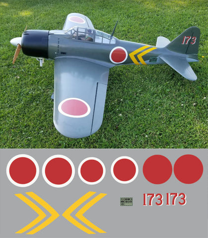 A6M Zero 173 Graphics Set