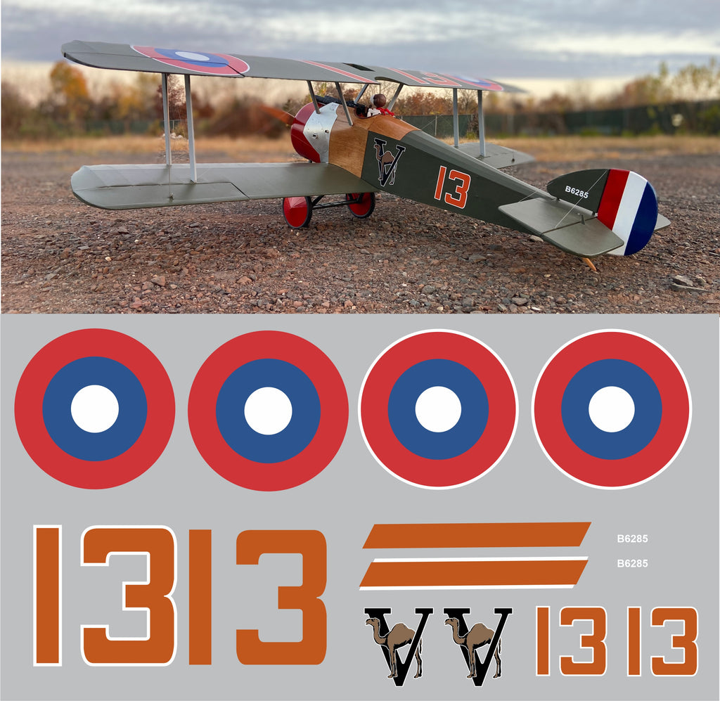 Sopwith Camel B6285 Graphics Set – Callie Graphics