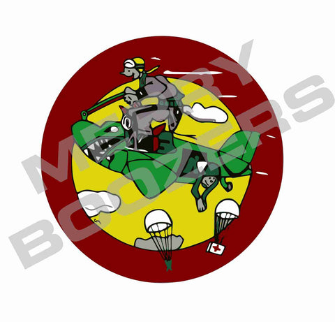 12th Troop Carrier Squadron Sticker