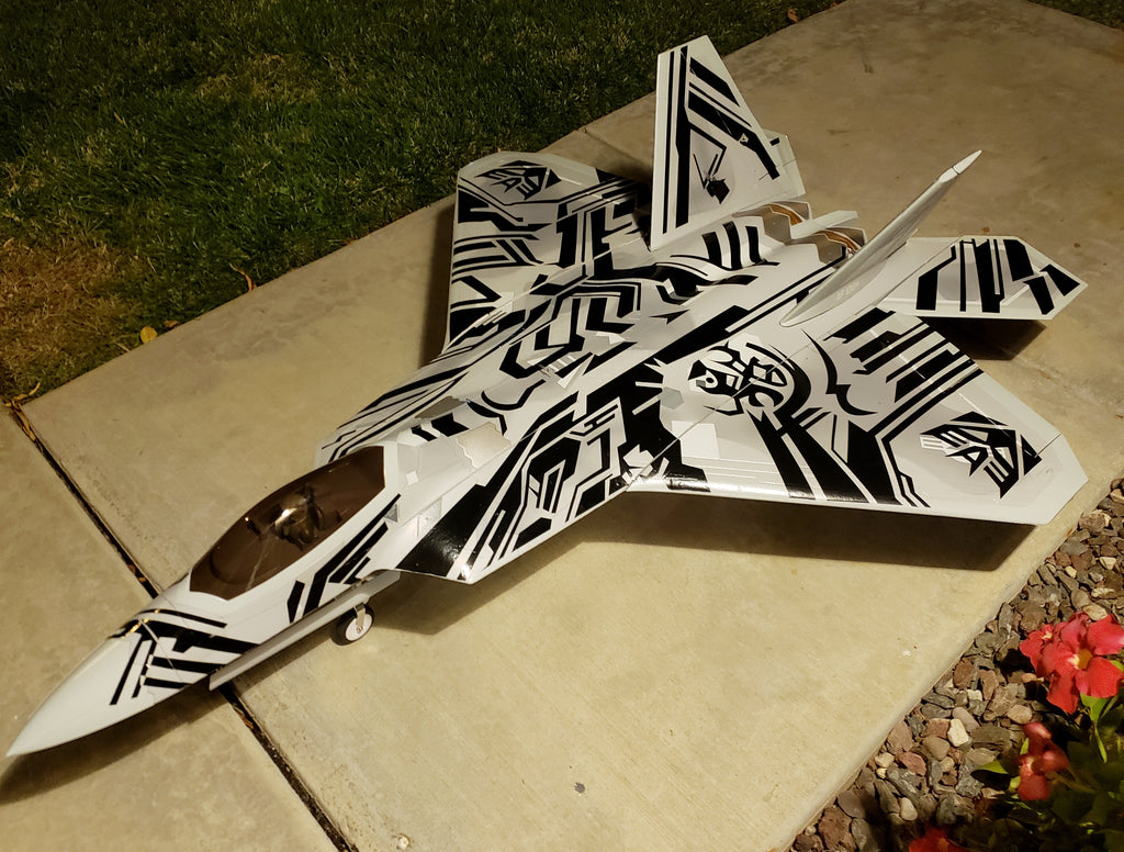 F 22 Raptor Graphics F-22 Raptor Tribal Graphics Set – Callie Graphics