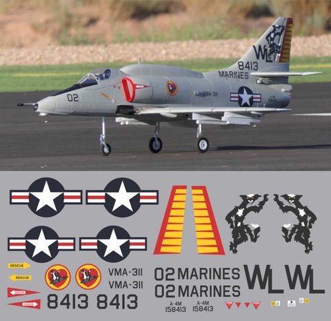 A-4M Skyhawk VMA-311 BuNo 158413 Graphics Set