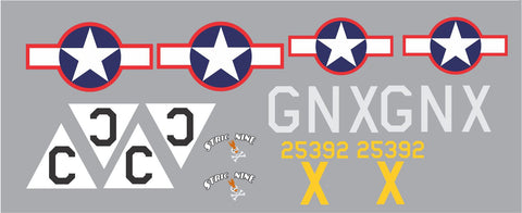 B-17 Stric Nine Graphics Set