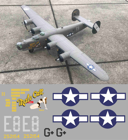 B-24 Male Call Graphics Set