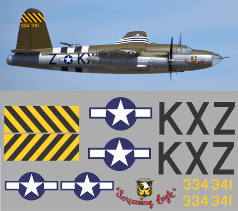 B-26 Screaming Eagle Graphics Set