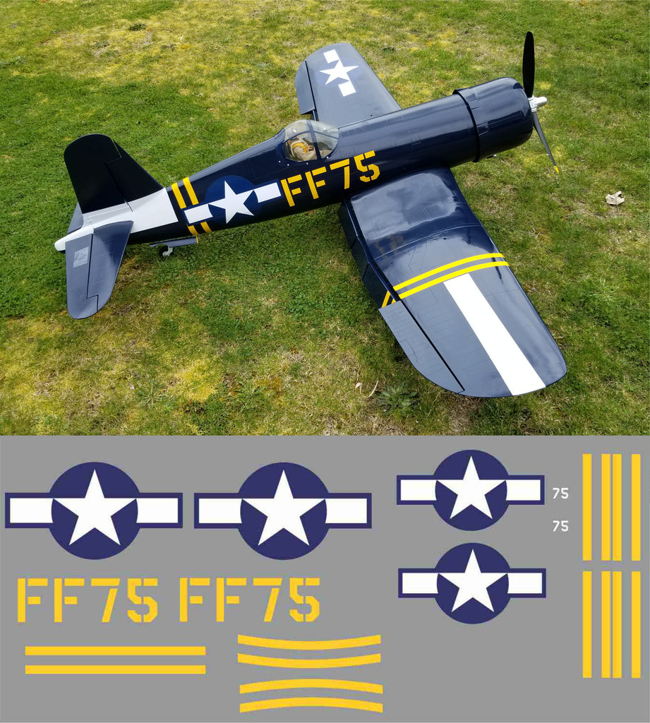Corsair Yellow FF75 Graphics Set – Callie Graphics