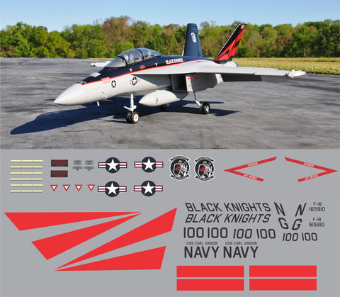 F-18 Black Knights Graphics Set