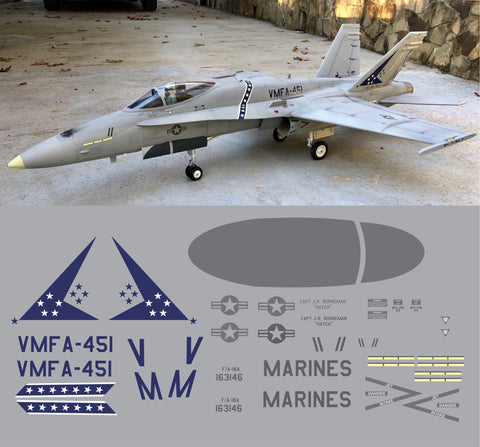 F-18 VMFA-451 Graphics Set