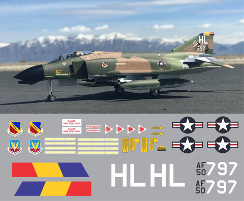 F-4 Phantom 34th TFS Rude Rams Graphics Set