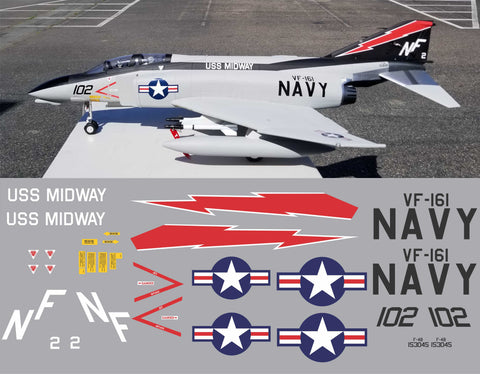 F-4 Phantom VF-161 Graphics Set