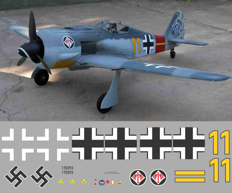 FW-190 Yellow 11