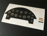 Corsair Instrument Printout for Flightline's 1600mm 3D Cockpit Kit