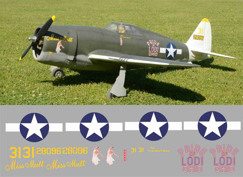 P-47 Miss Mutt/Pride of Lodi Ohio Graphics Set