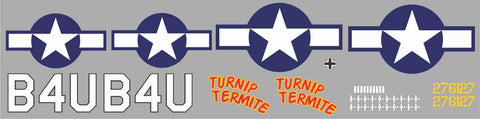 P-47 Turnip Termite Graphics Set