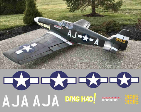 P-51B Ding Hao! Graphics Set