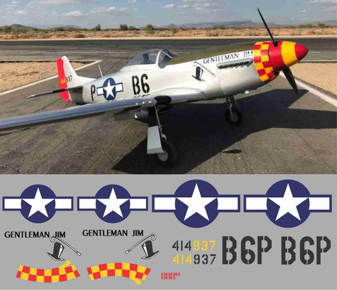 P-51D Gentleman Jim Graphics Set