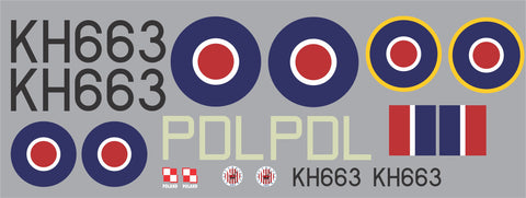 P-51 PDL KH663 Graphics Set