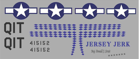 P-51D Jersey Jerk Graphics Set