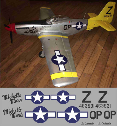 P-51D Michelle Marie Graphics Set