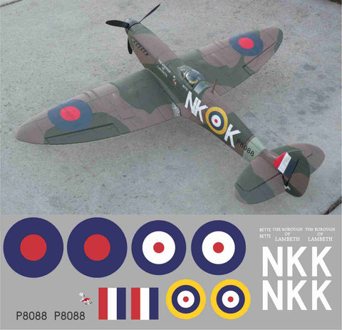 Spitfire "Borough of Lambeth" NKK P8088 Graphics Set