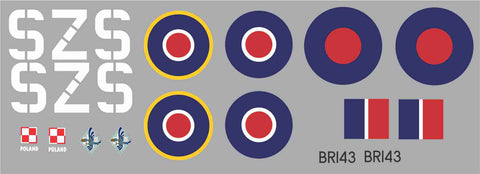 Spitfire SZS  BR143 Graphics Set