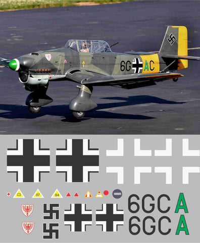 Stuka 6G+AC Graphics Set