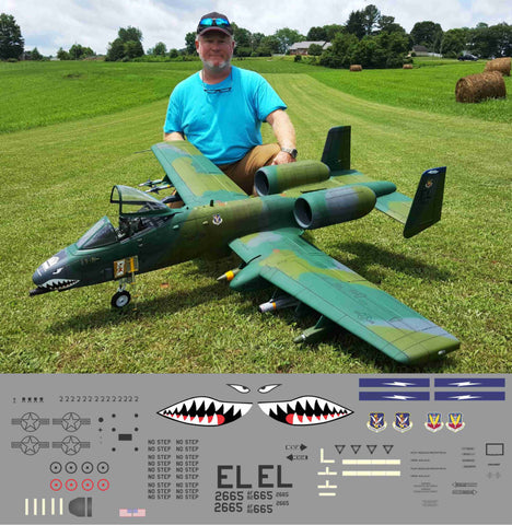 A-10 Flying Tigers Graphics Set
