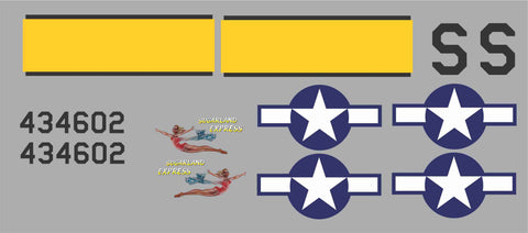 A-26 Invader Sugarland Express Graphics Set